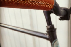 Poignées de vélo gainées